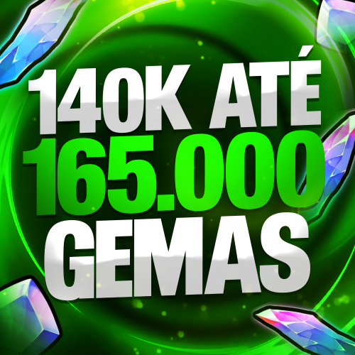 Imagem da oferta CONTA COM 140K ATÉ 165K DE GEMAS + 100 TRAITS