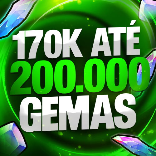 Imagem da oferta CONTA COM 170K ATÉ 200K DE GEMAS + 100 TRAITS