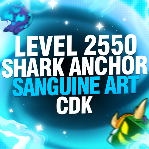 Imagem da oferta LVL MÁX + SANGUINE ART + CDK + GH + SHARK ANCHOR