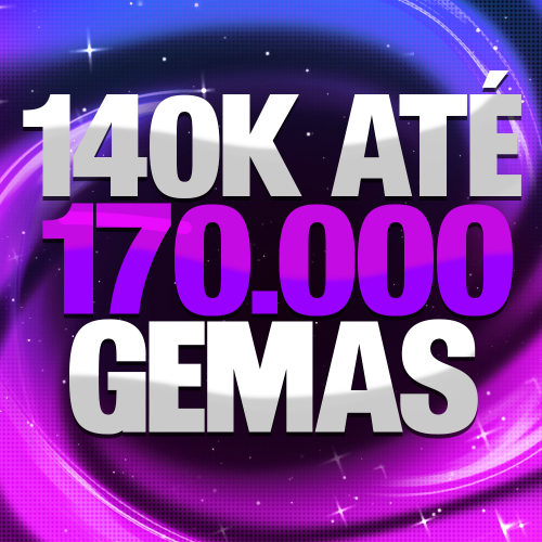 Imagem da oferta CONTA COM 140K ATÉ 170K DE GEMAS + 150 TRAITS