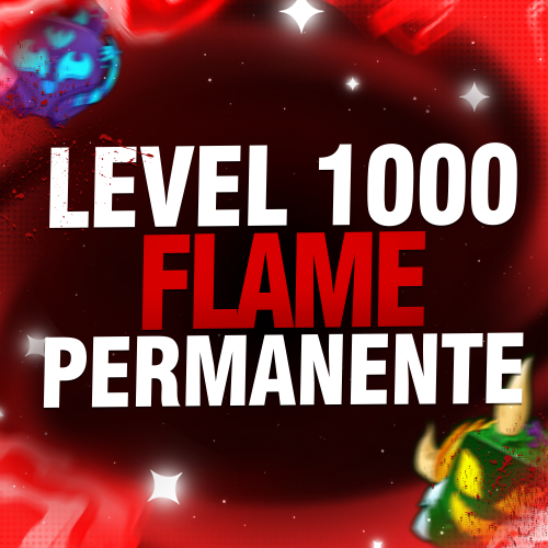 Imagem da oferta CONTA LEVEL 1000 + FLAME PERMANENTE